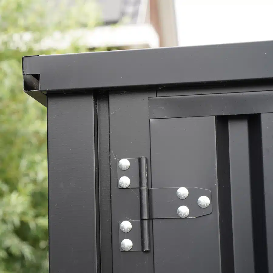 Lagercontainer 3×2 m – Doppeltür lange Seite – Anthrazit RAL 7016 - Image 4