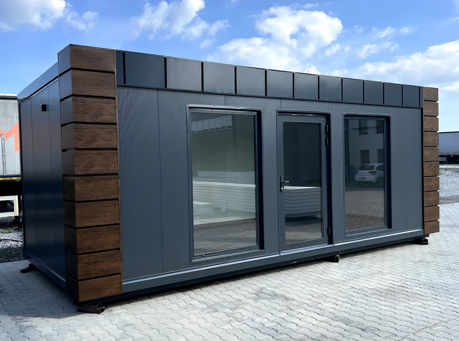 10 m x 4 m Fertigcontainerbüro