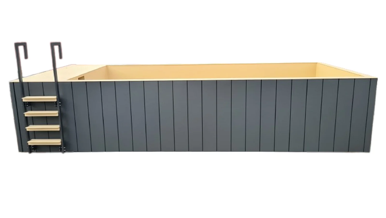 Schwimmbadbehälter aus Polypropylen 6,5 x 2,6 m - Image 3