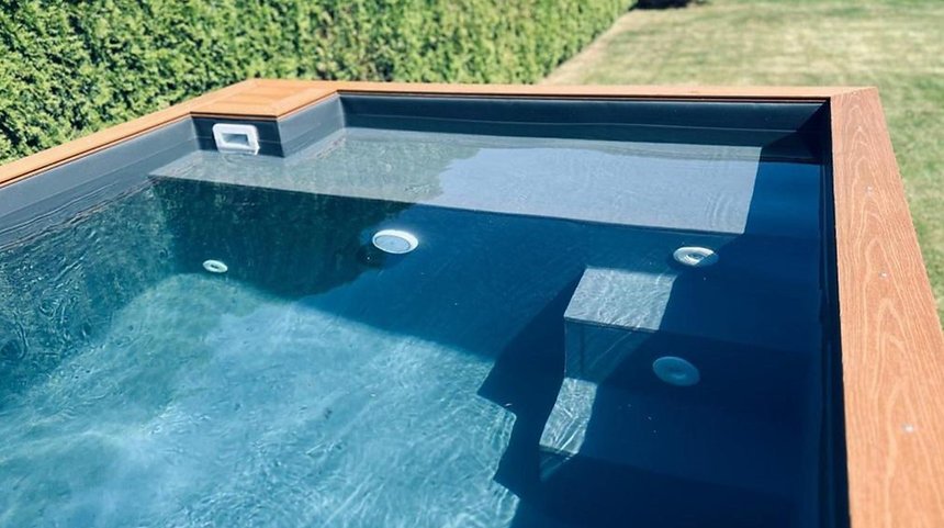 Container-Spa-Pool 3,0 x 2,5 m mit Whirlpool, Komfortpaket - Image 4