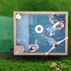 Container-Spa-Pool 3,0 x 2,5 m mit Whirlpool, Komfortpaket