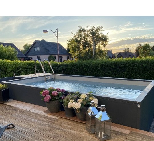 Mobiler Mini-Schwimmbadcontainer 5M25x2M55x1M26 - Image 4