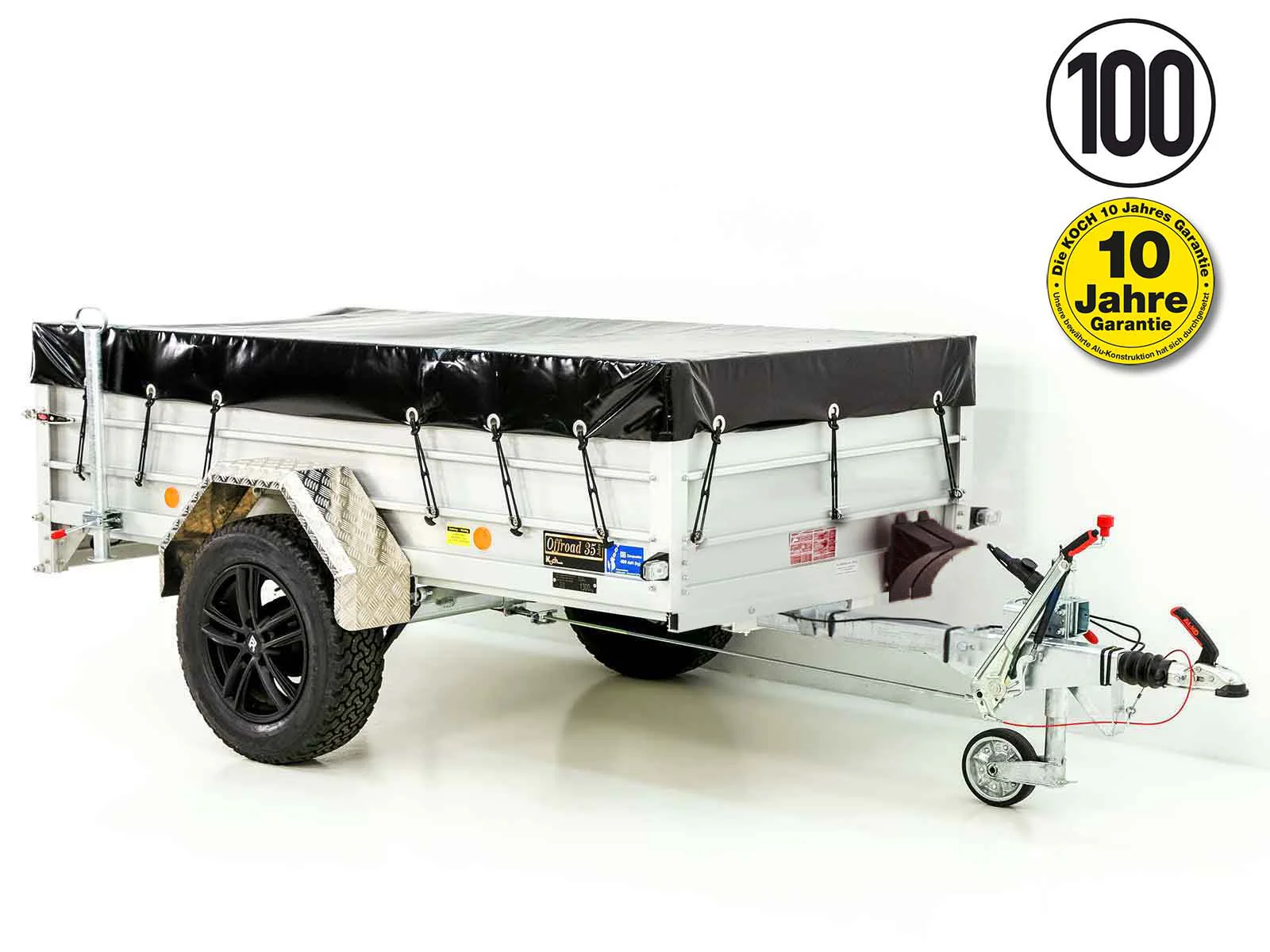 Anhänger „CROSSLINE“ 125×250 cm 240 kg | Höhe 60 cm | Aluboden | Typ 4.13-Neu