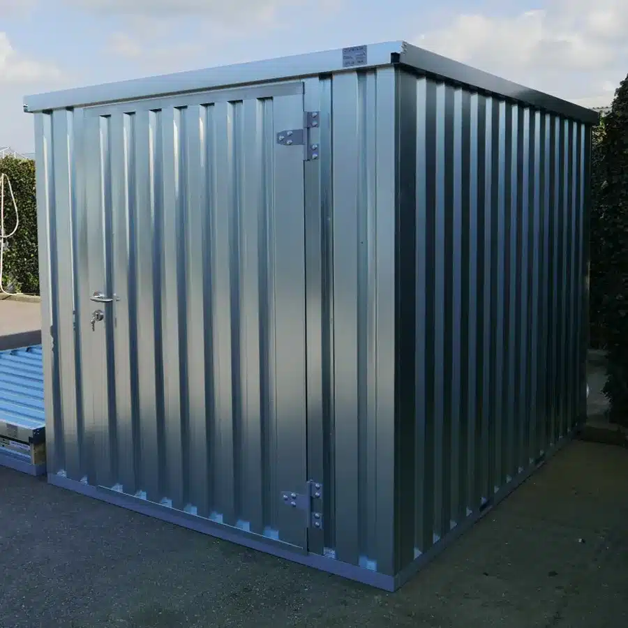 Container Werkzeugcontainer 3×2 m FOCO – Einzeltür, Galvanisiert, Selbstmontage - Image 3