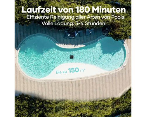 Aiper Scuba S1 (2026 Edition) – Kabelloser Poolreinigungsroboter für Pools bis 150 m² - Image 2