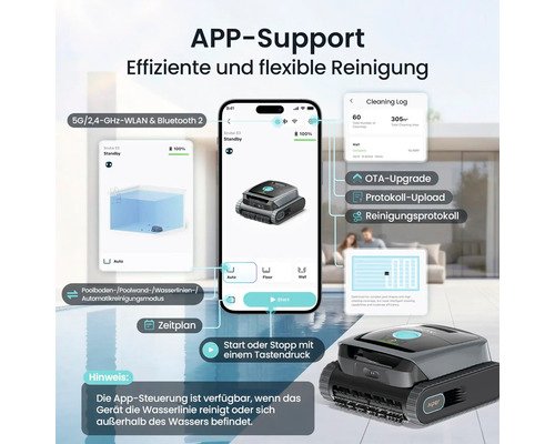 Aiper Scuba S3 – Kabelloser Poolroboter für Pools bis 150 m² - Image 8