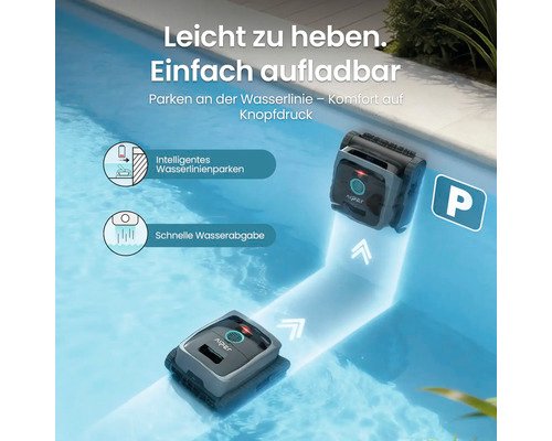 Aiper Scuba S3 – Kabelloser Poolroboter für Pools bis 150 m² - Image 5