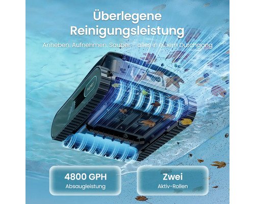 Aiper Scuba S3 – Kabelloser Poolroboter für Pools bis 150 m² - Image 7