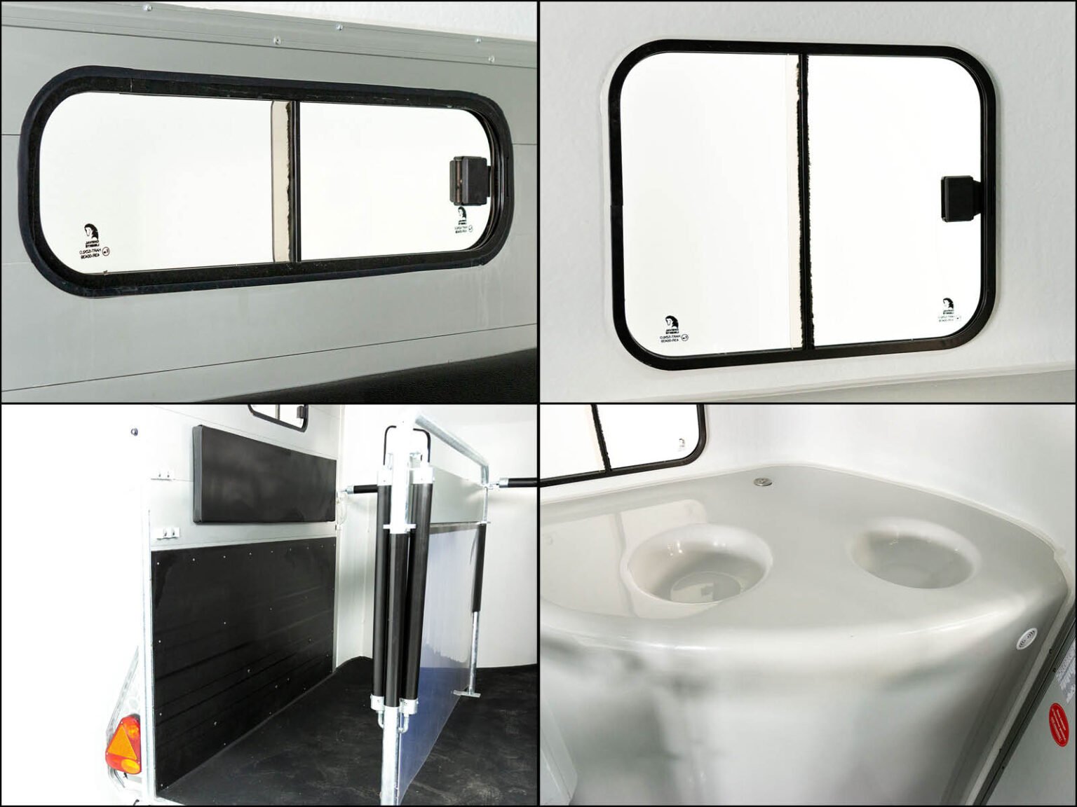 Cheval Liberte Pferdeanhänger GOLD 3 | Premium | Pullman 2 | Sattelkammer | blau-Neu - Image 11