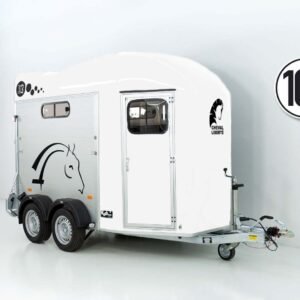 Cheval Liberte Pferdeanhänger GOLD 3 | Premium | Pullman 2 | Sattelkammer | weiß-Neu