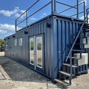 40-Fuß-Containerhaus – versandfertig